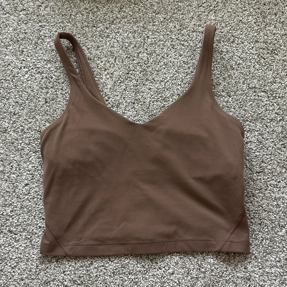 Lululemon Athletica Cropped Align Top Size 6